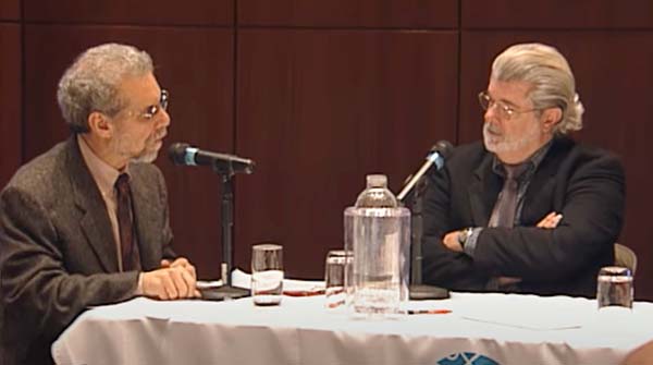 Click to play video of George Lucas and Daniel Goleman discussing emotional intelligence.